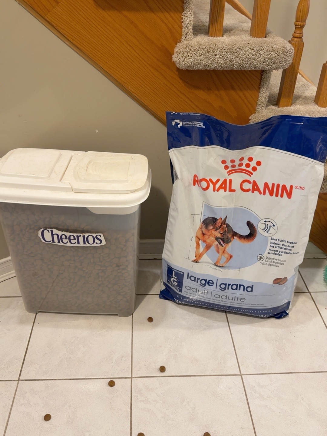 Package of Pedigree Dentastix shown by Hairold’s family
